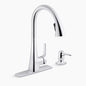 KOHLER Maxton Single-Handle Pull-Down Sprayer Kitchen Faucet