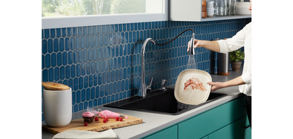 KOHLER Maxton Single-Handle Pull-Down Sprayer Kitchen Faucet