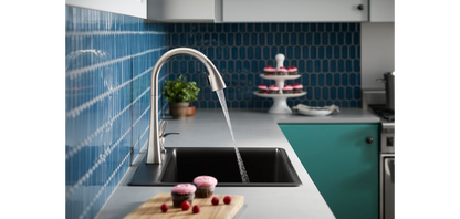 KOHLER Maxton Single-Handle Pull-Down Sprayer Kitchen Faucet
